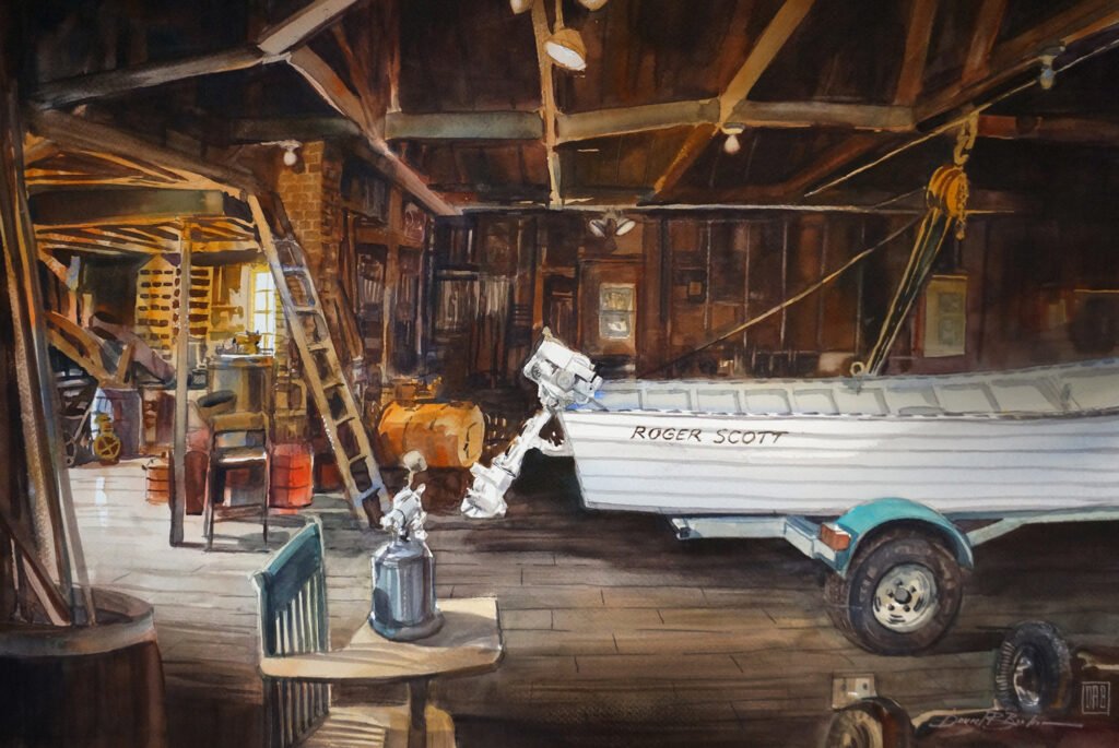 Studio Roger Scott Inside Bally Blacksmithing & Welding