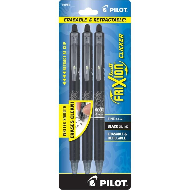 Black Erasable Pens