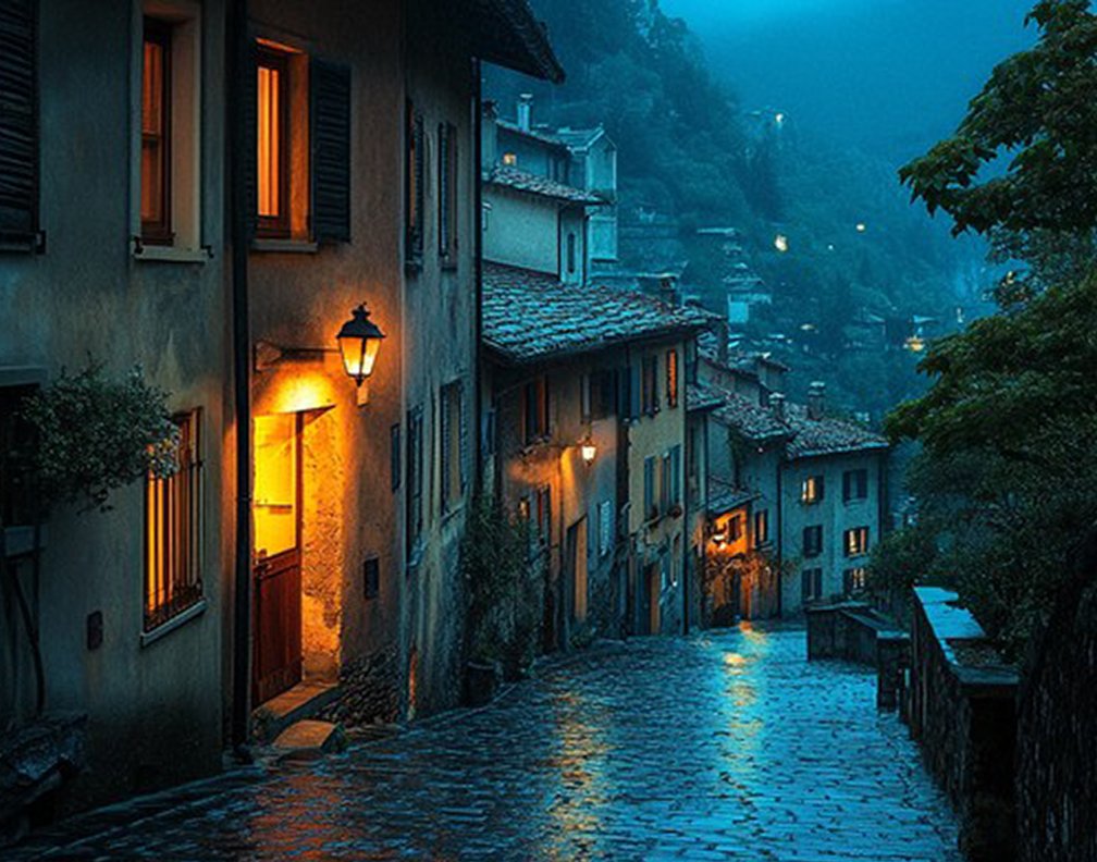 Cobblestone Street