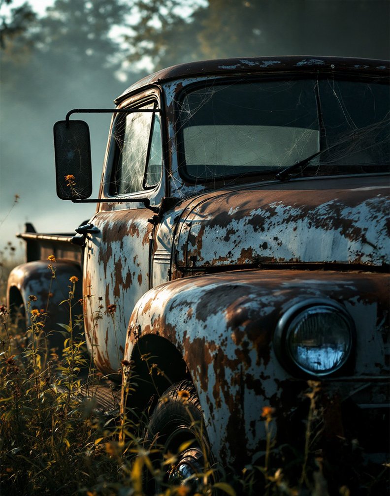 Rusty truck