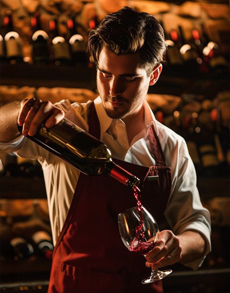 StockCake Sommelier Pouring Wine 699953 medium